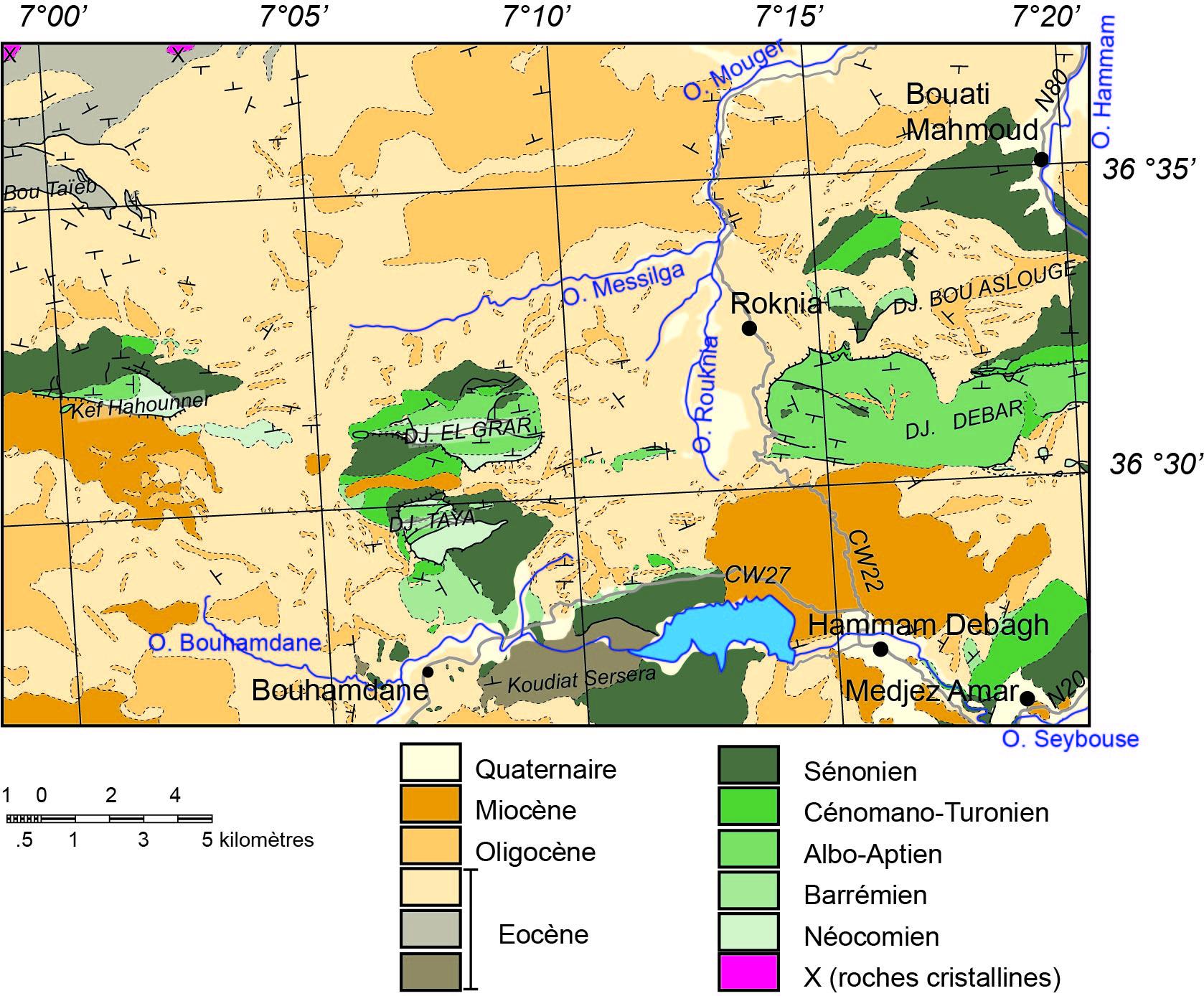 Carte geol hamam meskoutine 09032020