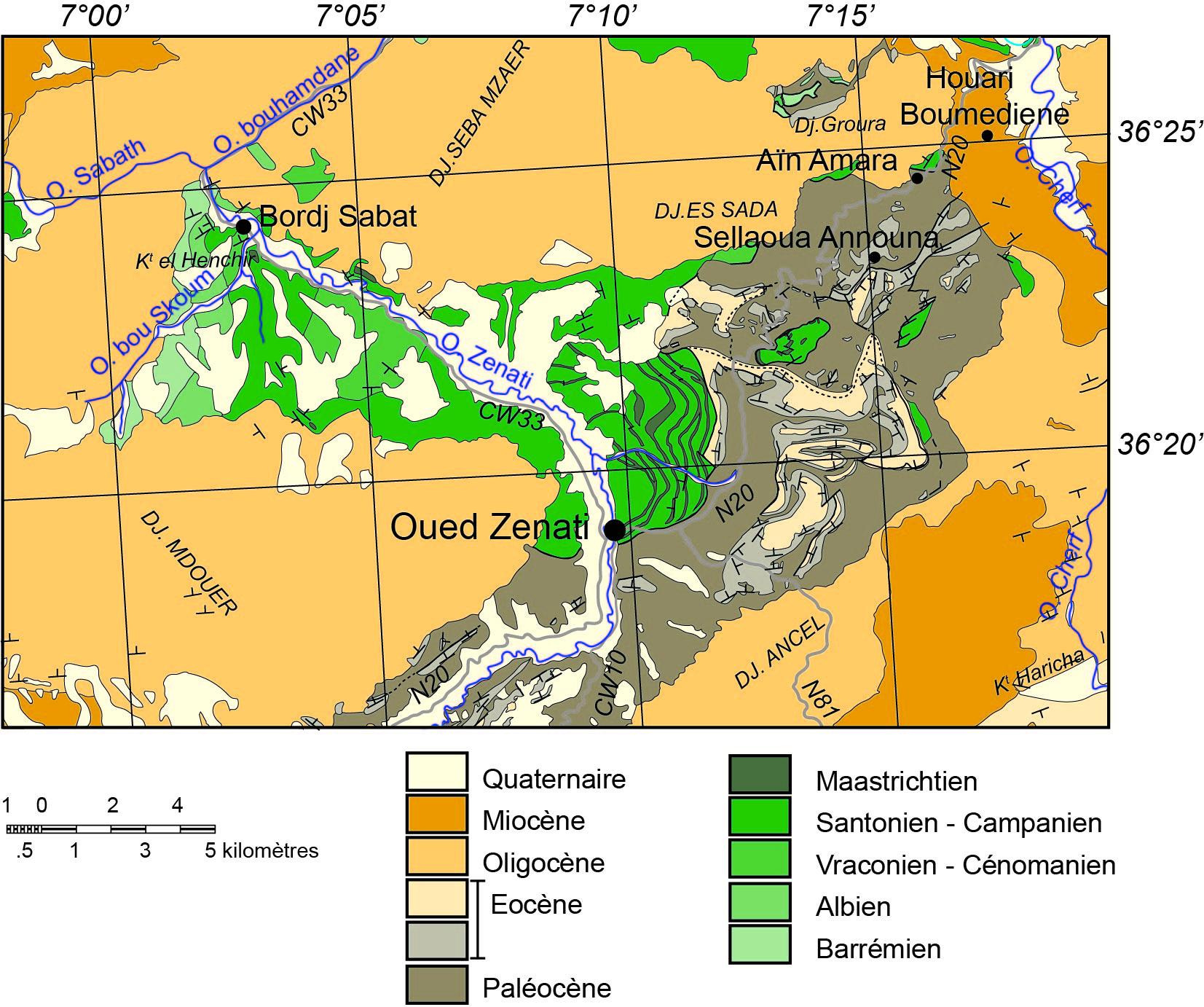 Carte geol oued zenati 09032020
